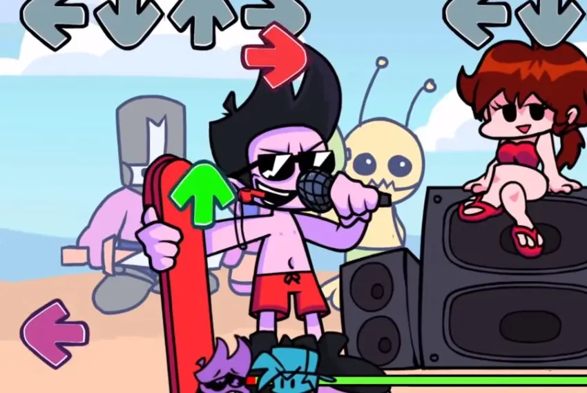 Friday Night Funkin Beach Brother FNF MOD